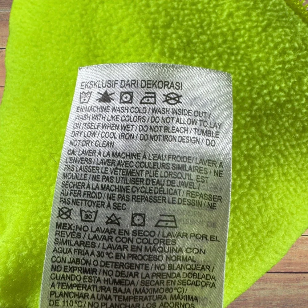 Nike Baby Bunting Snowsuit‎ Newborn Black Neon Yellow Puffer Hooded F422-023